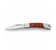 FALCON II stainless steel and wood pocket knife